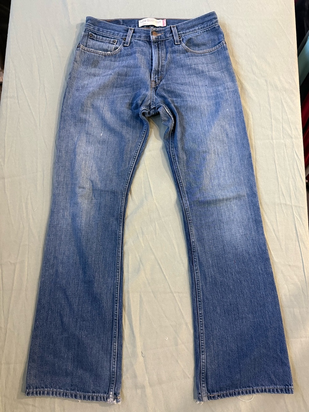 Levi 527 Vintage 2000's Low Boot Cut Jeans Blue 32 x 34